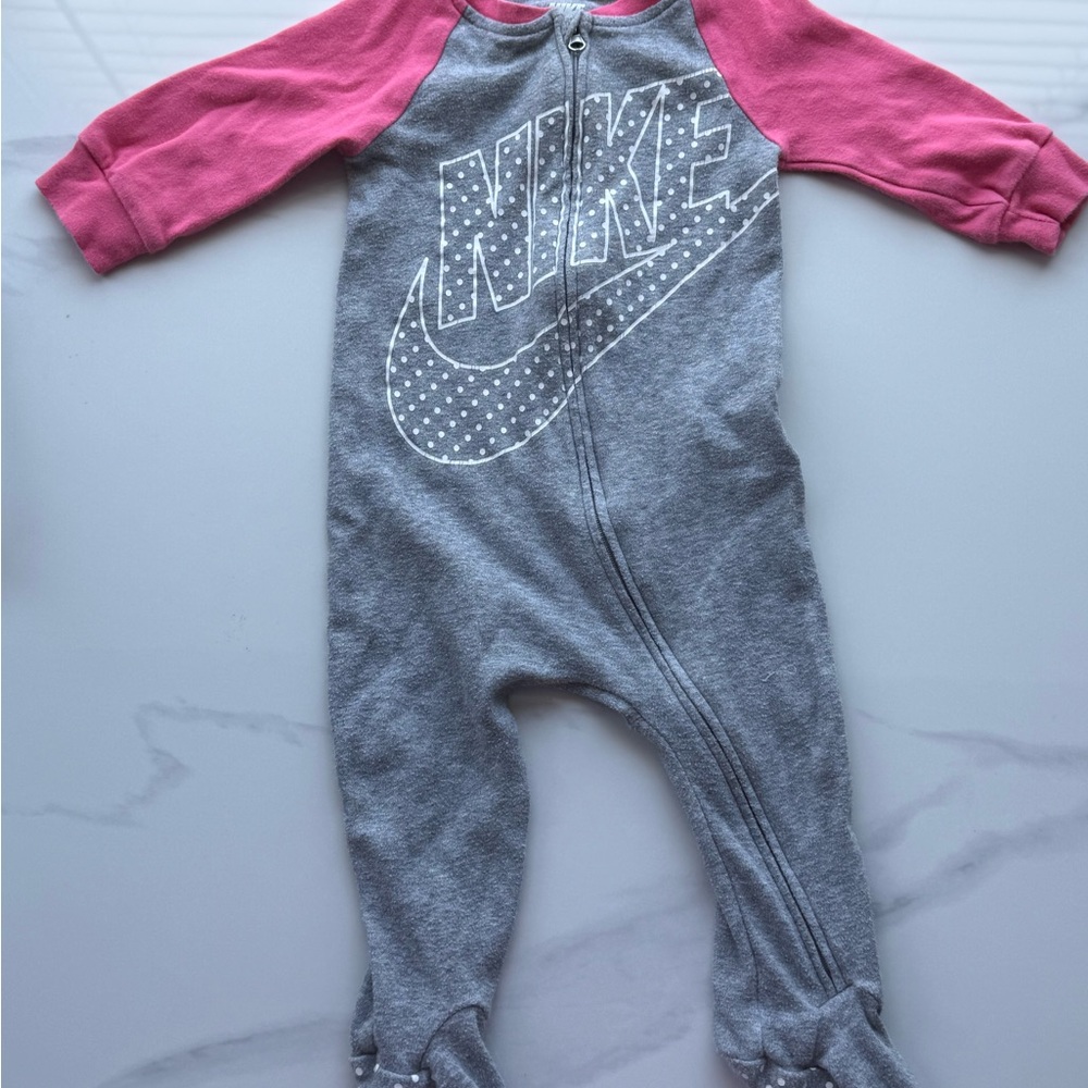 Nike Kids One Piece - Pink and Gray